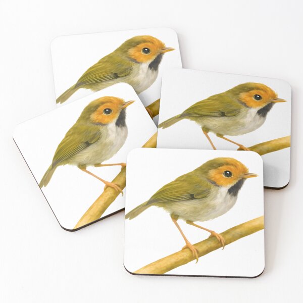 Item preview, Rufous-faced Warbler (Abroscopus albogularis) designed and sold by HOMETOWN86.