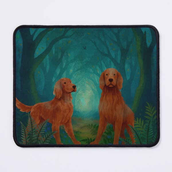 Item preview, Edward and George in the bluebell forest- art poster designed and sold by Taika Tori Art .