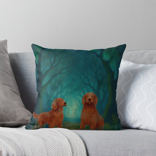 Item preview, Edward and George in the bluebell forest- art poster  designed and sold by Taika Tori Art .