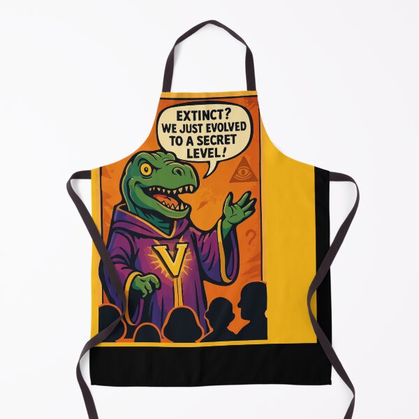 Item preview, Secret Level Dinosaurs – Funny Conspiracy Theme designed and sold by Valueminati.