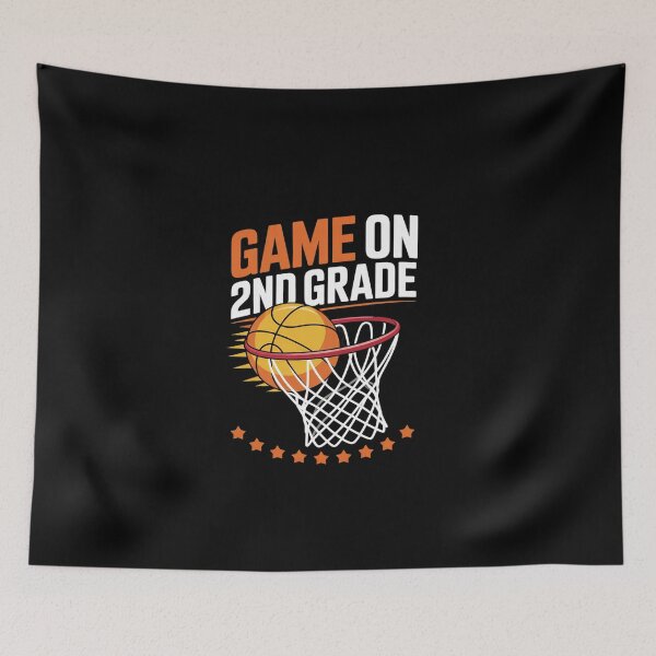 Item preview,  Games On Second Grade Basketball First Day Of School  designed and sold by EllinoKlemo.