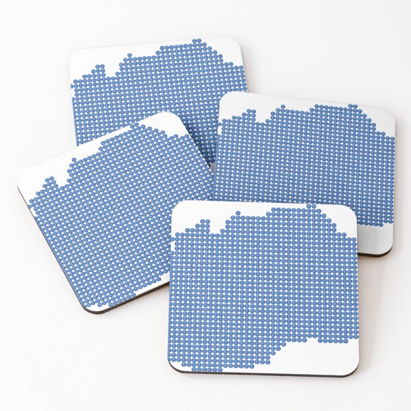 Item preview, Blue Rhinestone Macedonia designed and sold by TheIconSmith.