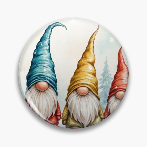 Item preview, Cute gnomes - Merry Christmas - Christmas cards - Magical Christmas designed and sold by Connys Colorful World.