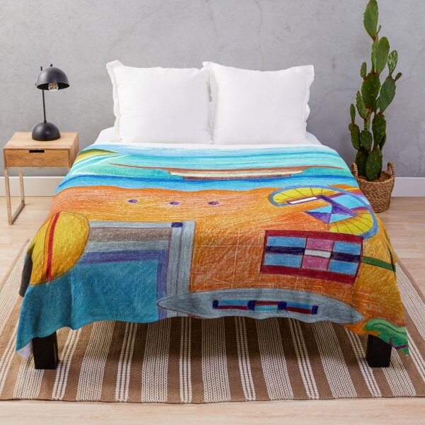 Item preview, house by the water. abstract designed and sold by Tereza Pilar Art.