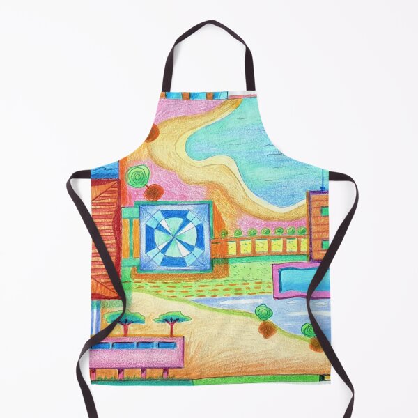 Item preview, daily encounters on walks to the garden. abstract designed and sold by Tereza Pilar Art.
