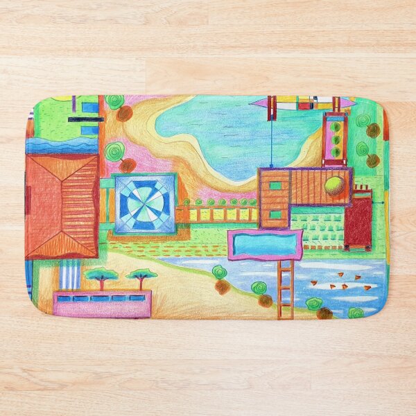 Item preview, daily encounters on walks to the garden. abstract designed and sold by Tereza Pilar  Art.