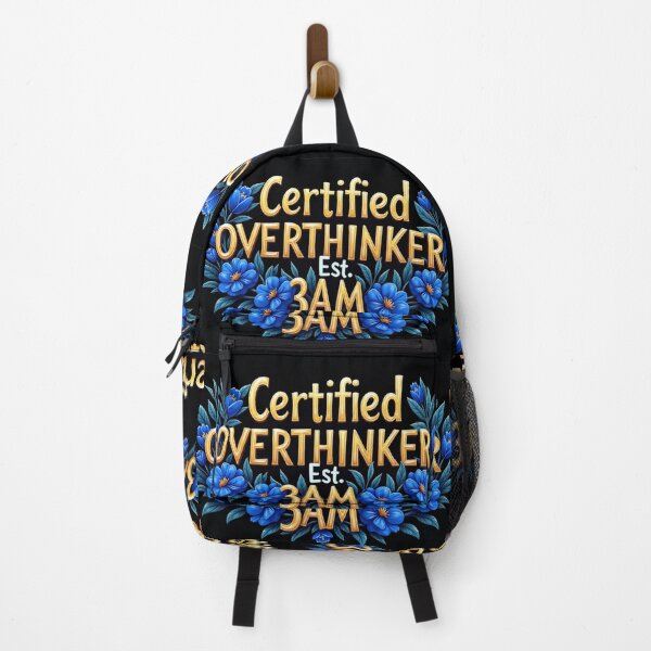 Item preview, Certified OVERTHINKER – Midnight Bloom Edition designed and sold by nhk999.