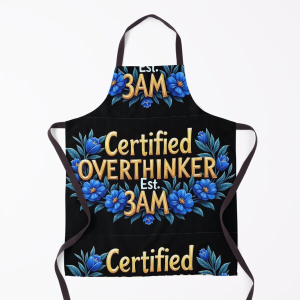 Item preview, Certified OVERTHINKER – Midnight Bloom Edition designed and sold by nhk999.