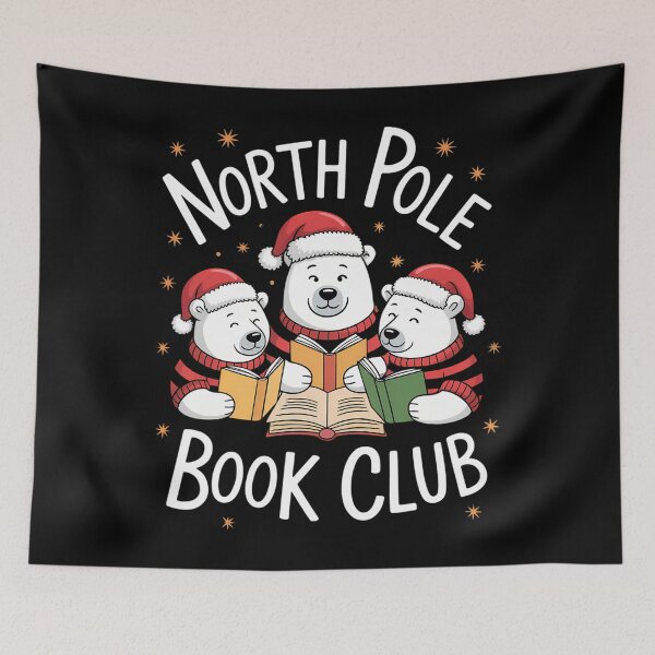 Item preview, Christmas Bear Reading Book Lovers designed and sold by Sea4Adventures.