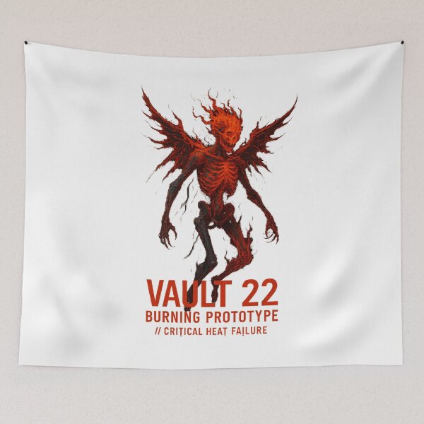 Item preview, Vault 22: The Burning Prototype — Infernal Cyber Angel designed and sold by Vault 22.
