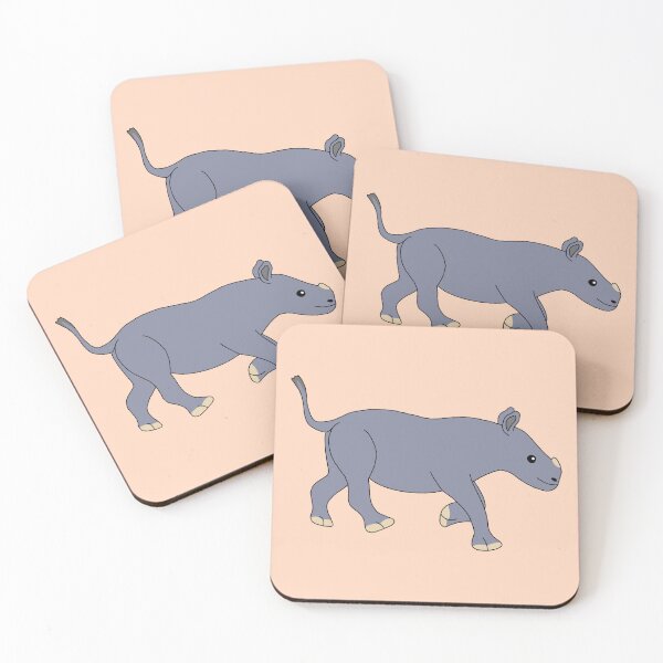 Item preview, Baby Rhinoceros  designed and sold by Leapingdoe.