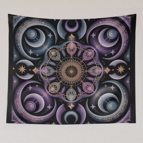 Item preview, Аbstract   mathematical and mystical  pattern. designed and sold by Lilashakti ⭐️ ⭐️ ⭐️ ⭐️ ⭐️.