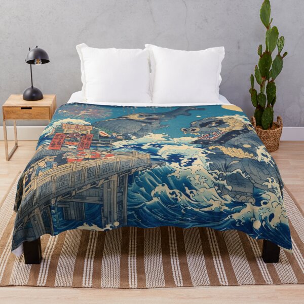 Item preview, Guardians of the Sea – Ukiyo-e Japanese New Year Festival Scene designed and sold by Vandy Fullam.