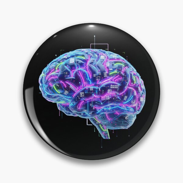 Item preview, NeuroSpicy - Neurodivergent Brain Circuits (IV) designed and sold by nature. electrified..