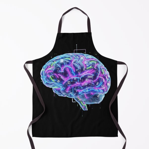 Item preview, NeuroSpicy - Neurodivergent Brain Circuits (IV) designed and sold by nature. electrified..