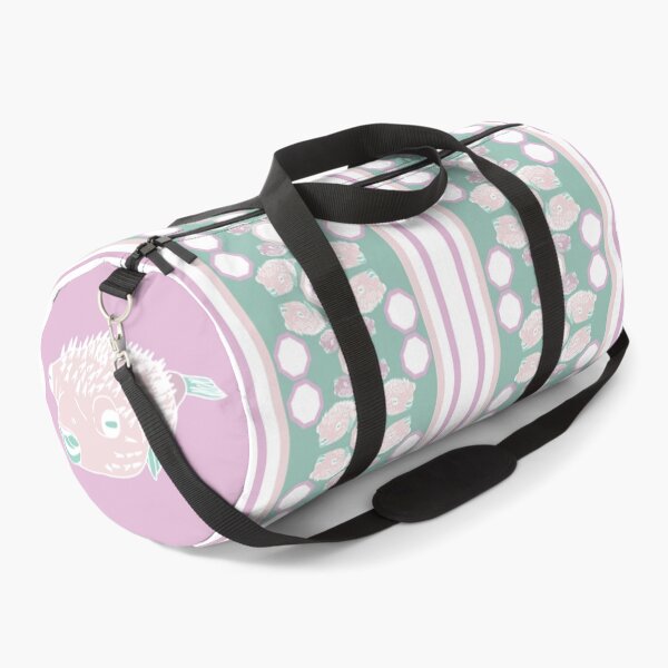 Item preview, death by blowfish stripe bag designed and sold by maliapolsterart.