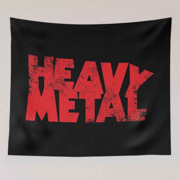 Item preview, Heavy Metal — 1981 Classic Logo Revival designed and sold by TheDisloyalists.
