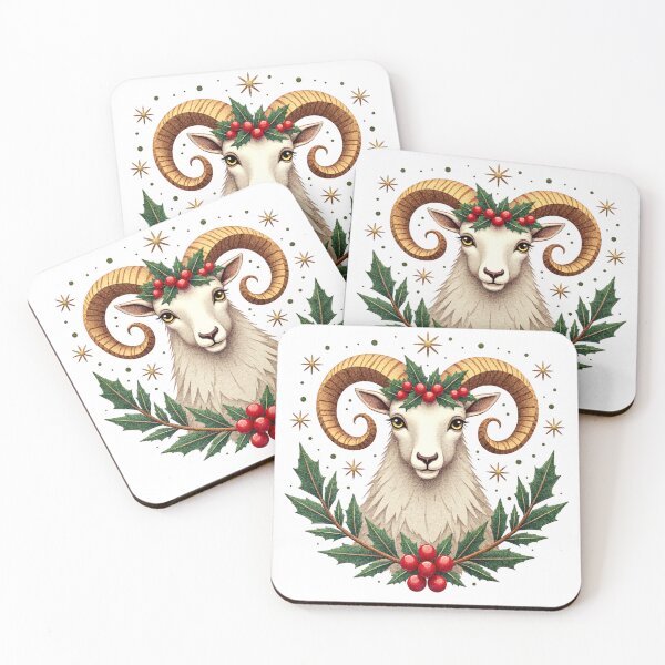 Item preview, Eco Zodiac Aries New Year 2026 – Sustainable Clip Art with Recycled Paper Grain designed and sold by yssab.