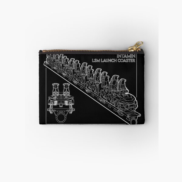 Item preview, Intamin LSM Launch Coaster Blueprint Design designed and sold by CoasterMerch.