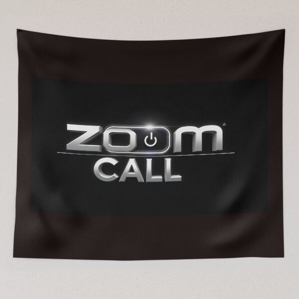 Item preview, Zoom Call – Metallic Tech Logo designed and sold by nhk999.