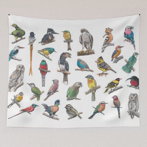 Item preview, Lowveld Birds of South Africa designed and sold by PaddyMorton.