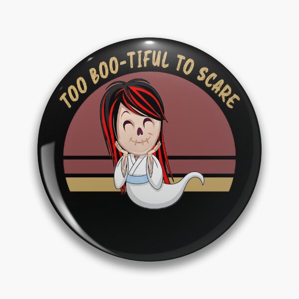 Item preview, Too Boo-tiful To Scare – Cute Ghost Pun designed and sold by SidTastic .