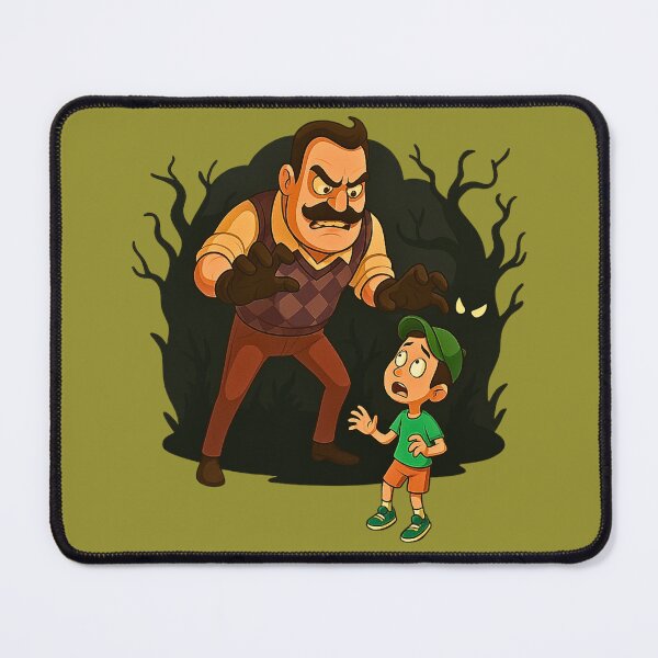 Item preview, Hello Neighbor – Caught in the Dark (Fanart) designed and sold by Ivy-Triggs.