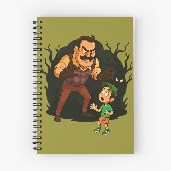 Item preview, Hello Neighbor – Caught in the Dark (Fanart) designed and sold by Ivy-Triggs.