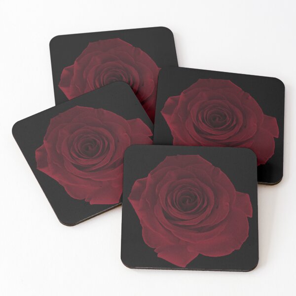 Item preview, Dark Red Rose – Passionate Depth / Swiss Artwork Photography designed and sold by Raphael Wolf.