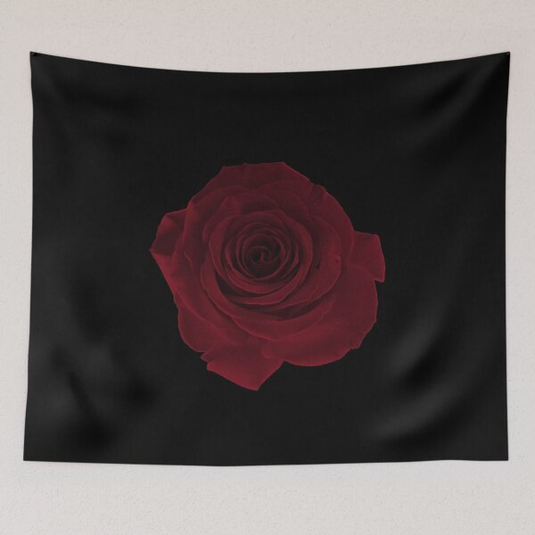 Item preview, Dark Red Rose – Passionate Depth / Swiss Artwork Photography designed and sold by Raphael Wolf.