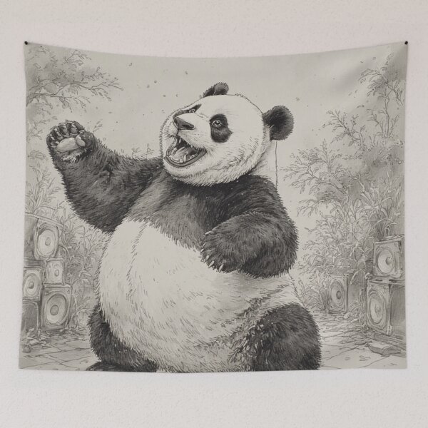 Item preview,  Panda's Bamboo Grove Disco designed and sold by YAM716.