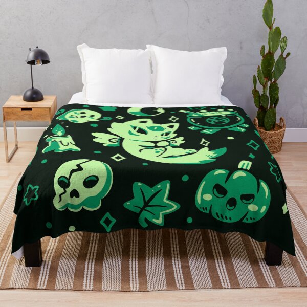 Item preview, Green Halloween Vibes designed and sold by TechraNova.