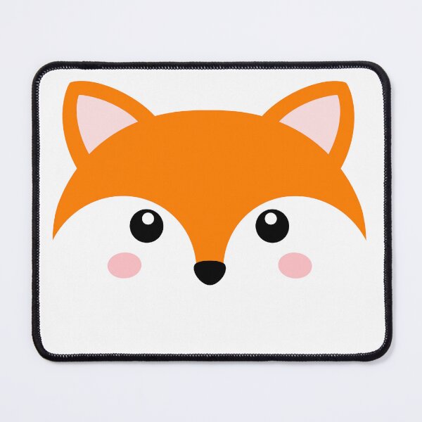 Item preview, Cute Kawaii Orange Fox Face designed and sold by Kate27sun.