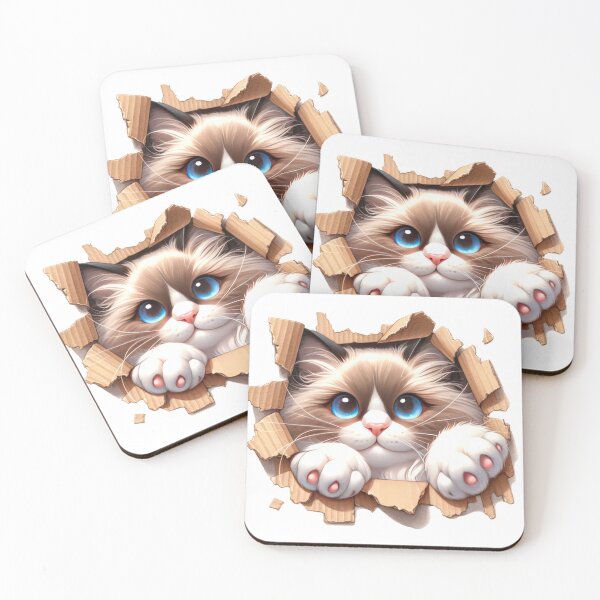 Item preview, Cute Cat Peeking 13 designed and sold by CharlieDesings.