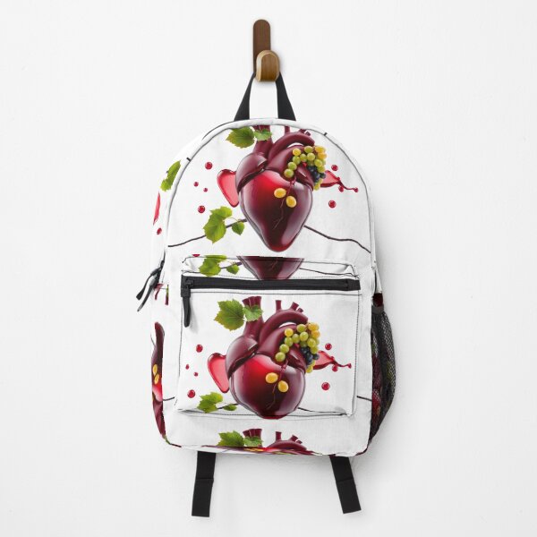 Item preview, Vino Cardia: Conceptual Heart with Grapes and Red Wine Splash designed and sold by Maldives-Art.