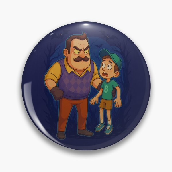 Item preview, Hello Neighbor – Face to Face Fanart designed and sold by Ivy-Triggs.