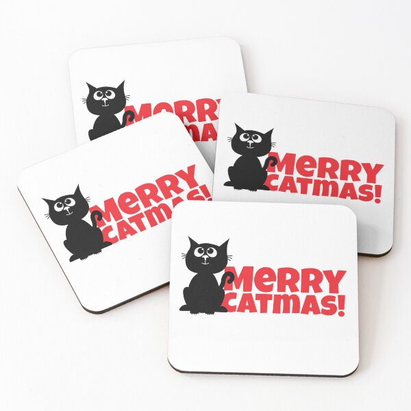 Item preview, Merry Christmas for Feline Moms  funny red designed and sold by E-lenaLu.