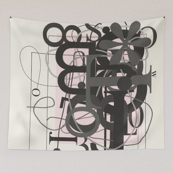 Item preview, Christopher Wool designed and sold by EmmieHart.
