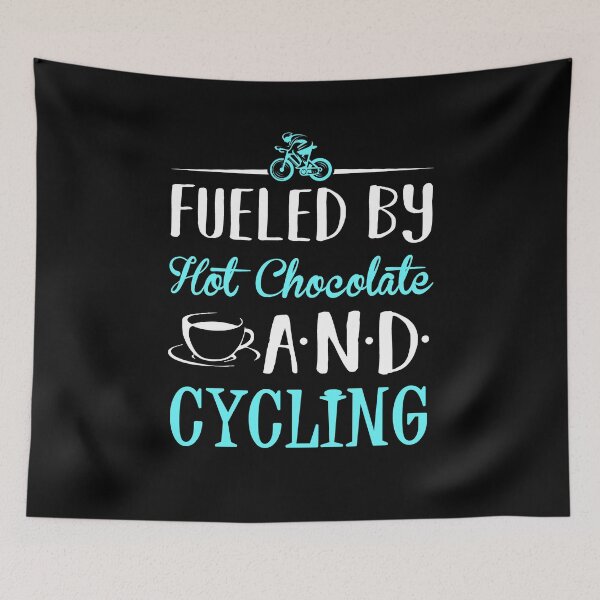 Item preview, Fueled by Cycling and Hot Chocolate designed and sold by KsuAnn.