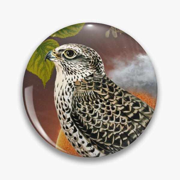 Item preview, Celestial Falcon — Cosmic Surreal Bird of Prey Art designed and sold by GlauciaSouEu.