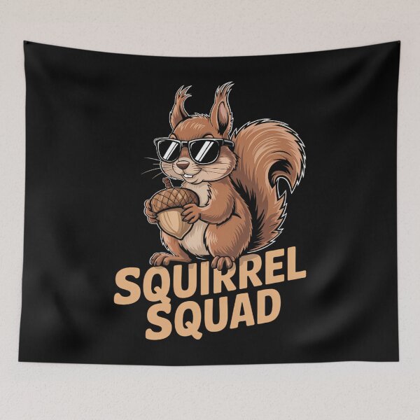 Item preview, Squirrel Squad Cute designed and sold by Sea4Adventures.