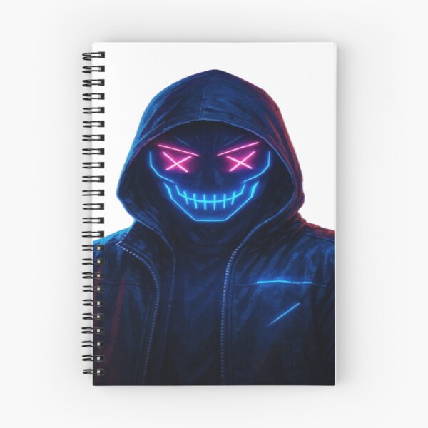 Item preview, Neon Smile – The Dark Hacker designed and sold by GlowAIDesigns.