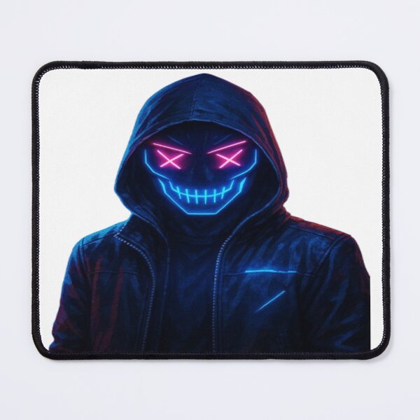 Item preview, Neon Smile – The Dark Hacker designed and sold by GlowAIDesigns.