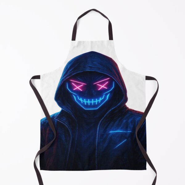 Item preview, Neon Smile – The Dark Hacker designed and sold by GlowAIDesigns.