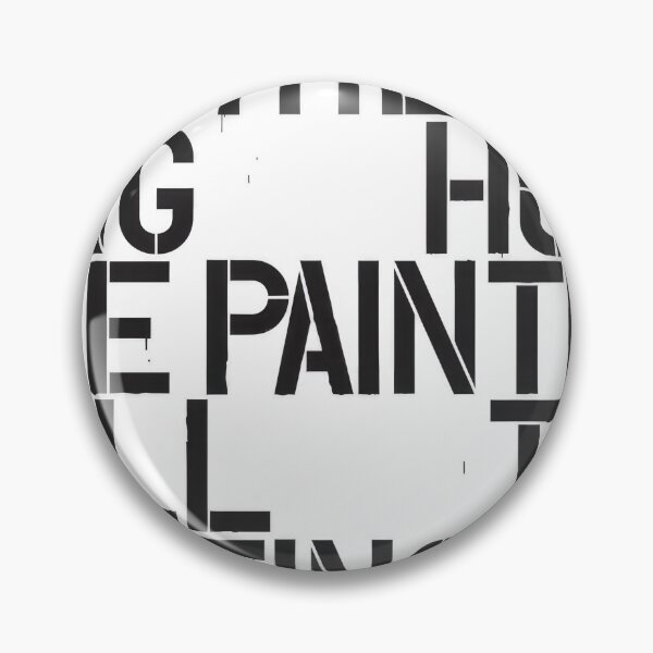 Item preview, Christopher Wool designed and sold by EmmieHart.