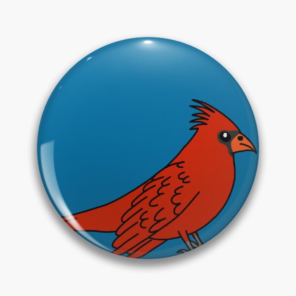 Item preview, Northern Cardinal Bird designed and sold by Leapingdoe.