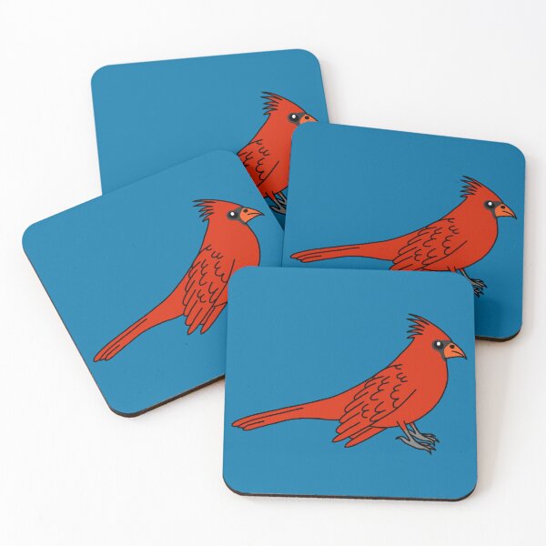 Item preview, Northern Cardinal Bird designed and sold by Leapingdoe.