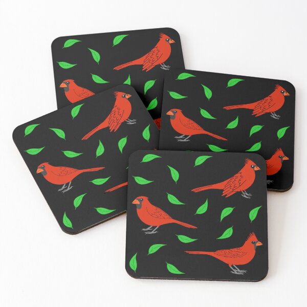 Item preview, Northern Cardinal birds designed and sold by Leapingdoe.
