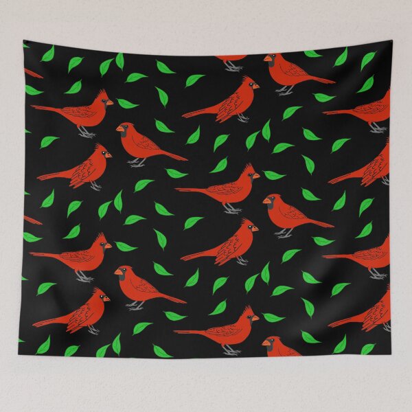 Item preview, Northern Cardinal birds designed and sold by Leapingdoe.