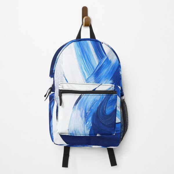 Item preview, Dynamic Deep Blue Abstract Brushwork designed and sold by Nytheris.